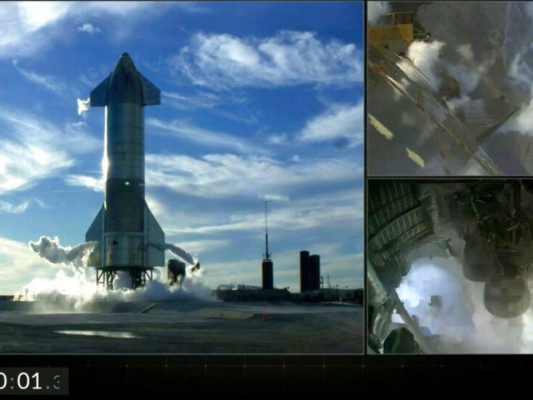 VIDEO: Starship, nave de SpaceX, explota durante vuelo de prueba