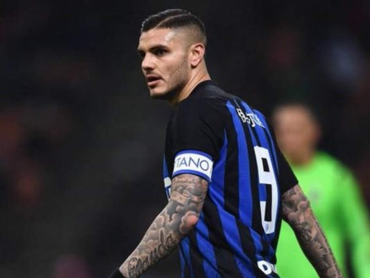Mauro Icardi reaparece en el entrenamiento del Inter de Milán