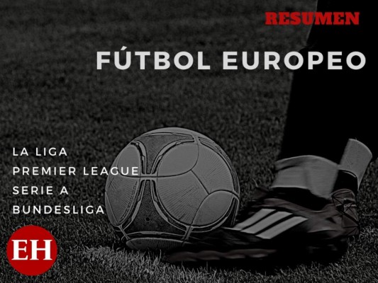 Resumen, tabla de posiciones y máximos goleadores del fútbol europeo