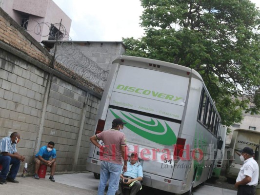 Este lunes se habilita el transporte urbano hacia Olancho