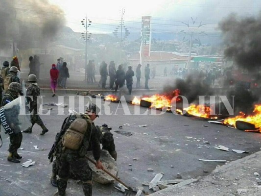 Calles de Tegucigalpa libre de protestas después de desalojar intentos de tomas y paro convocado por Alianza