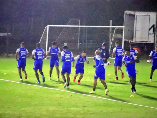 La Selección de Honduras realiza su primer entrenamiento en Costa Rica&nbsp;&nbsp;
