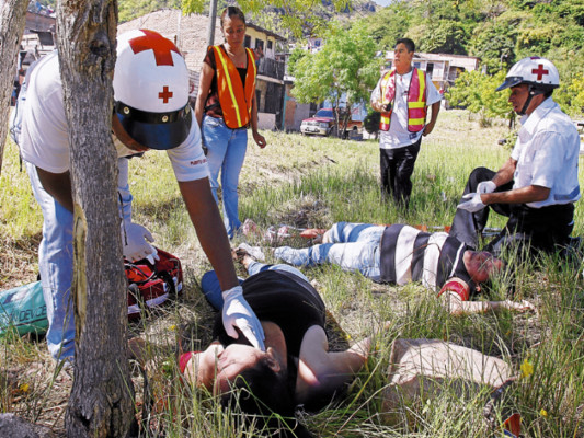 Simulacro revela debilidades