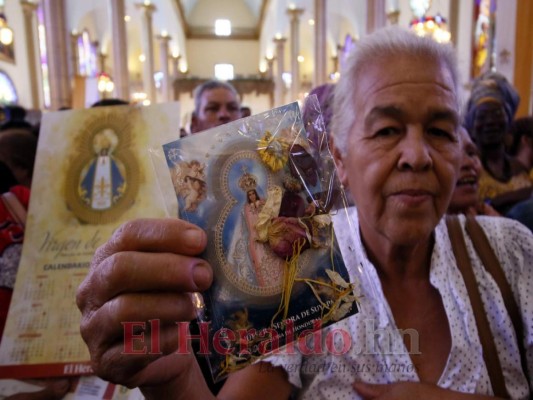 Devoción y entrega en 273 aniversario de hallazgo de la Virgen de Suyapa (FOTOS)