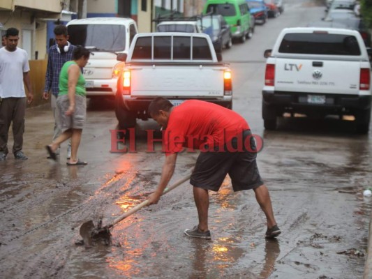 Impactantes fotos de los daños provocados en el Barrio Los Jucos de la capital de Honduras