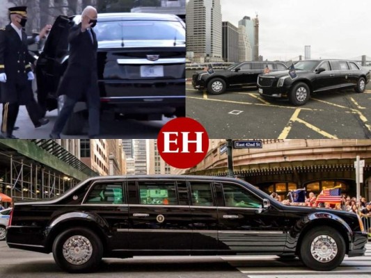 Así es 'La Bestia', la lujosa limusina que Joe Biden heredó de Trump