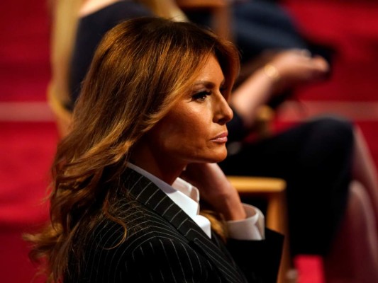 Elegantes y sofisticados, así lució la familia Trump en el debate presidencial