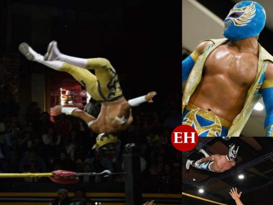 El joven tras la máscara del Príncipe Aéreo, el luchador que murió durante una pelea (FOTOS)