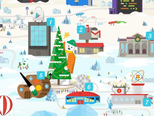 Google presentó la nueva plataforma navideña 'Santa Tracker'