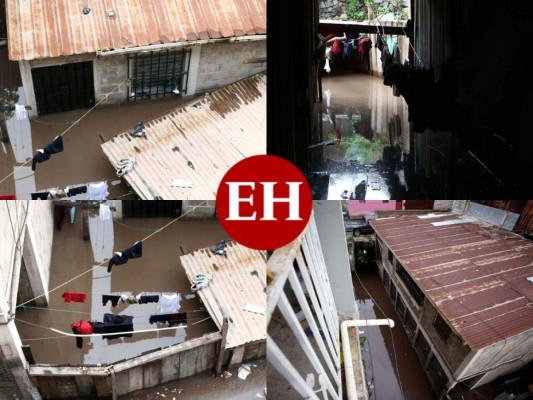 FOTOS: Colapso de tubería deja en la calle a cinco familias en colonia San Miguel