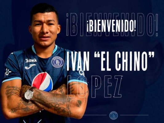 Motagua le da la bienvenida al 'Chino” López