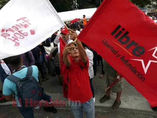 FOTOS: Así conmemoró Libre los 10 años del golpe de Estado