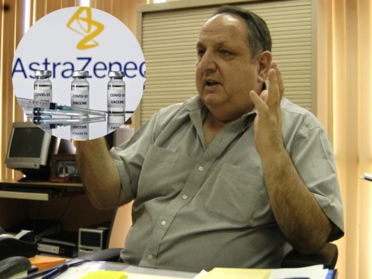 IHSS ya firmó el contrato con AstraZeneca para vacuna contra covid, asegura director&nbsp;&nbsp;