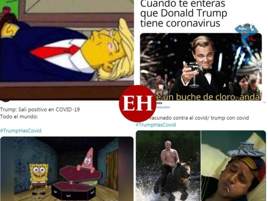 Trump confirma que se infectó de covid-19 y explota ola de crueles memes