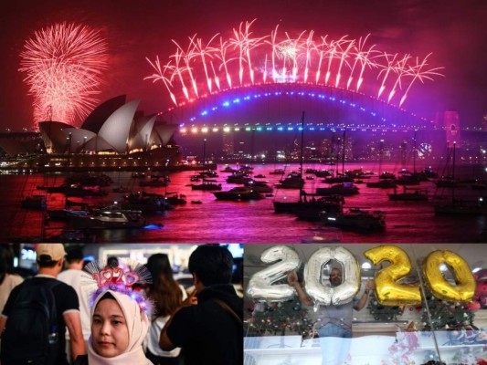 FOTOS: Los primeros países del mundo en recibir el 2020 y el inicio de década