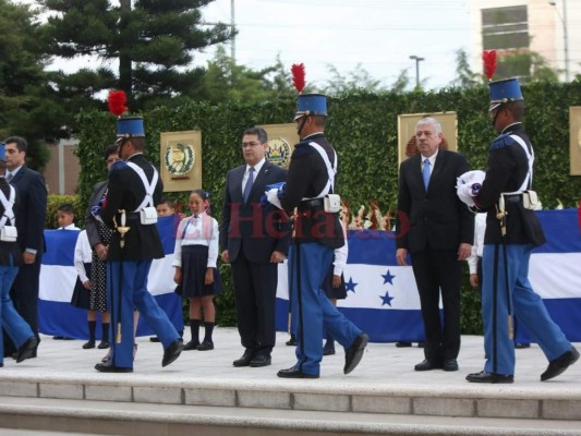 El discurso del presidente Hernández en la inauguración de las fiestas patrias