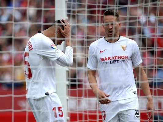 El Sevilla gana 3-2 a Osasuna y se pone tercero en la Liga