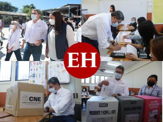 Hasta Gracias, Lempira, se trasladó Juan Orlando Hernández para votar (FOTOS)