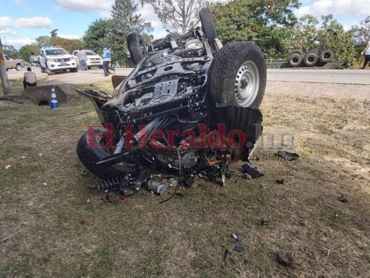 Las primeras imágenes del aparatoso accidente en salida al sur; sin víctimas mortales