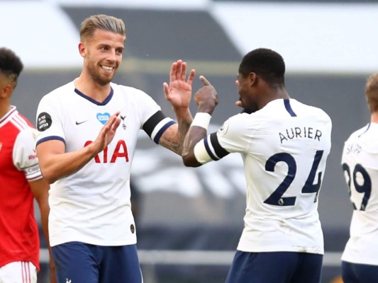 Tottenham doblega 2-1 a Arsenal y aún sueña con Europa&nbsp;&nbsp;