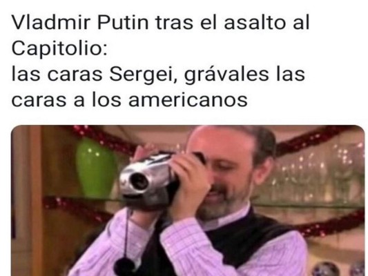 Los ocurrentes memes que dejó la invasión al Capitolio de Estados Unidos