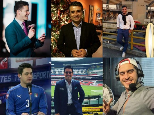 Los periodistas deportivos mexicanos vs los hondureños... ¿Quiénes son los más guapos?