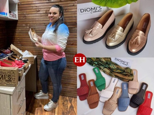 'Diomi's Collection': Los estilos que ofrece el emprendimiento de calzado hondureño en la capital