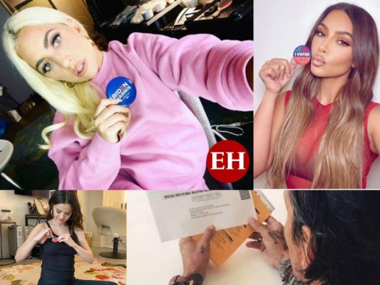 Famosos que ya votaron en las elecciones de Estados Unidos (FOTOS)  