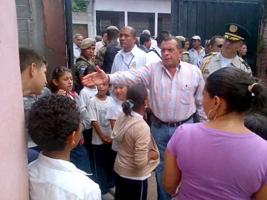 Lobo supervisa operativos en Tegucigalpa