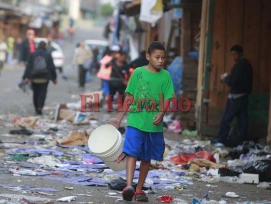 FOTOS: Así amaneció la capital de Honduras en Año Nuevo