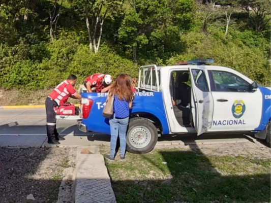 Las imágenes que dejó el accidente en el km 41 de la carretera al sur