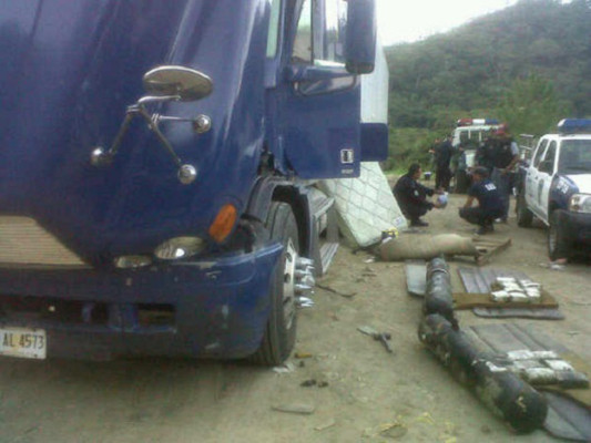 Más de 6 millones de lempiras llevaba furgón