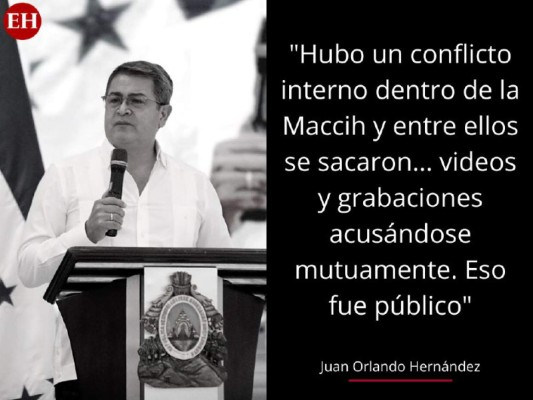 15 frases de Juan Orlando Hernández en su entrevista con EL PAÍS