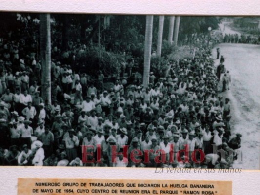 La huelga bananera del 54 marcó un antes y un después en los derechos laborales en Honduras. Foto: El Heraldo