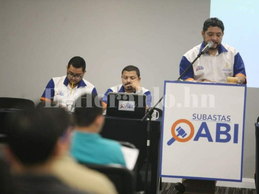 La OABI ha generado 160 millones lempiras en subastas