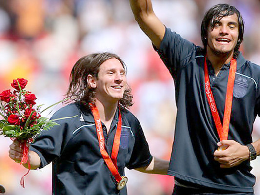 Los campeones de fútbol en los Juegos Olímpicos