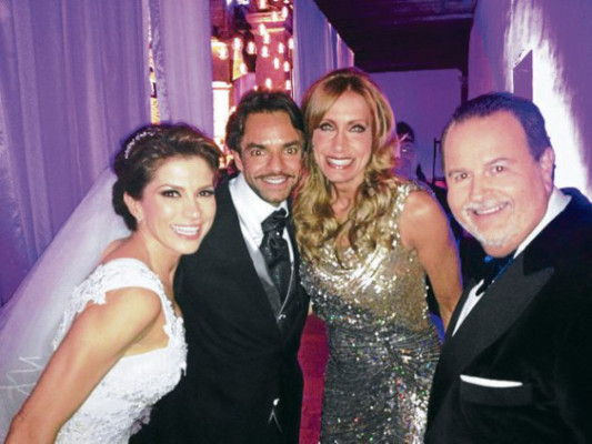 Eugenio Derbez y Alessandra Rosaldo se dieron el sí