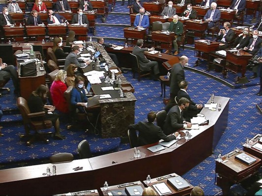 Senadores tomaron decisión en juicio a Trump sin citar testigos&nbsp;&nbsp;