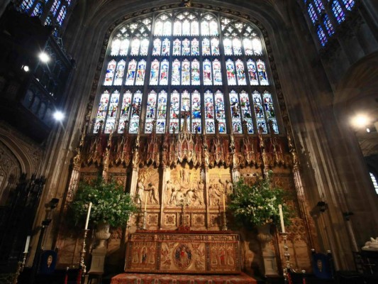 Así luce St George's Chapel, la iglesia en la que se casarán el príncipe Harry y Meghan