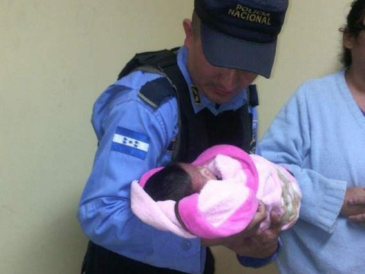 Recuperan a recién nacida que había sido raptada en Cofradía, Cortés