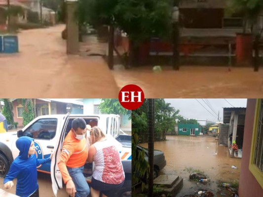Fuertes lluvias por frente frío provocan inundaciones en el litoral atlántico