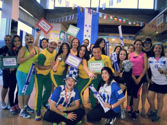 Zumba, explosión ritmo, energía y alegría