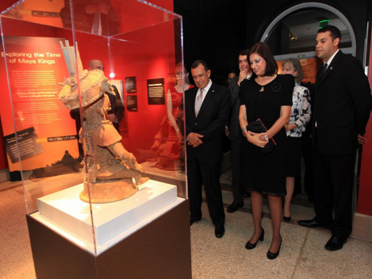 Todo listo para inauguración de exposición sobre cultura maya de Honduras en EE UU