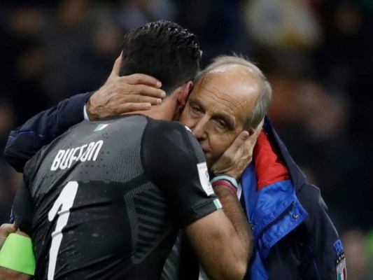 Gianluigi Buffon se queda sin su sexto mundial tras eliminación de Italia