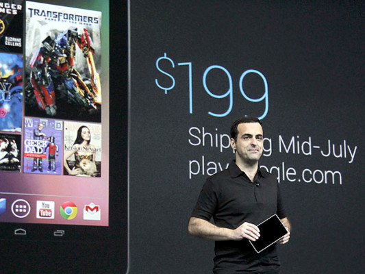 Google presenta su propia tableta, la Nexus 7