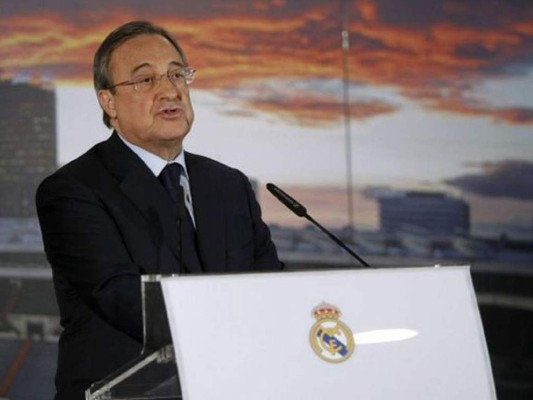 Florentino Pérez: 'Las tres Champions consecutivas son consecuencia de un trabajo basado en los valores del club: sacrificio, valor, humildad'
