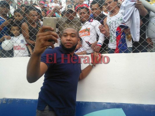 Wilson Palacios llega a ver al Olimpia a Comayagua &nbsp;