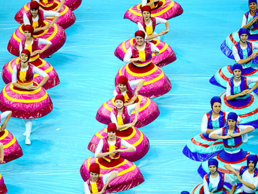 Las mejores imágenes de la inauguración de la Eurocopa 2012