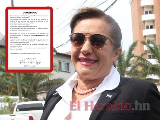 Gladis Aurora López ante lista de corruptos: 'Es una jugada de la oposición'  