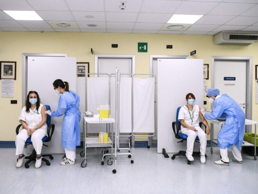 Países que ya aplicaron las primeras dosis de vacuna contra el covid